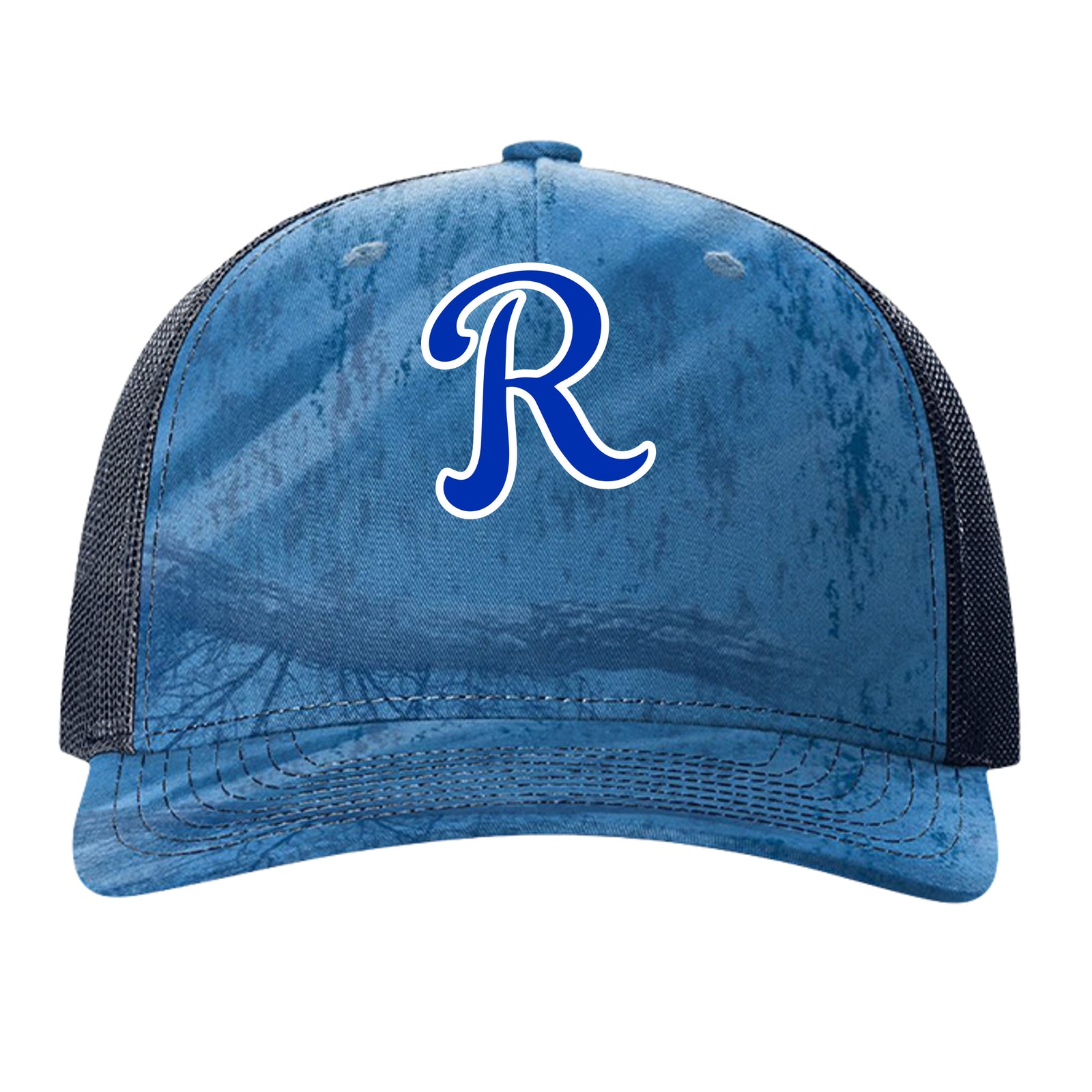 Realtree Fishing Light Blue/ Navy - 112PFP - FRONT